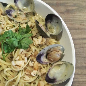pasta with clam sauce